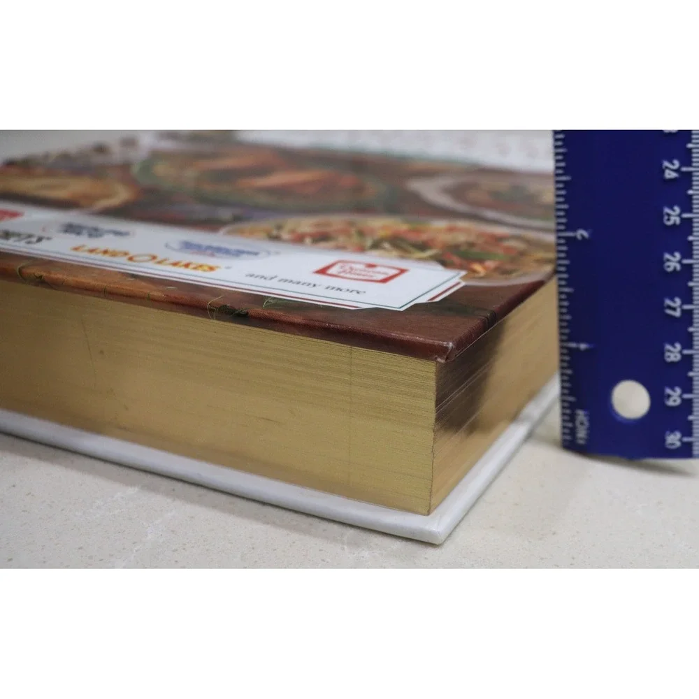 Great American Favorite Brand Name Cookbook Collector's Edition Gold Gilt Edges